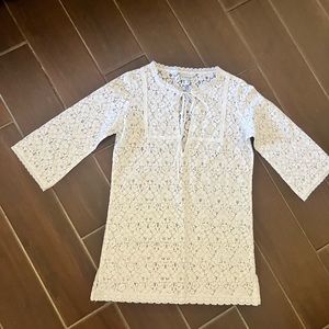 PJ Salvage Lace Swim/Beach Cover-up Sz S